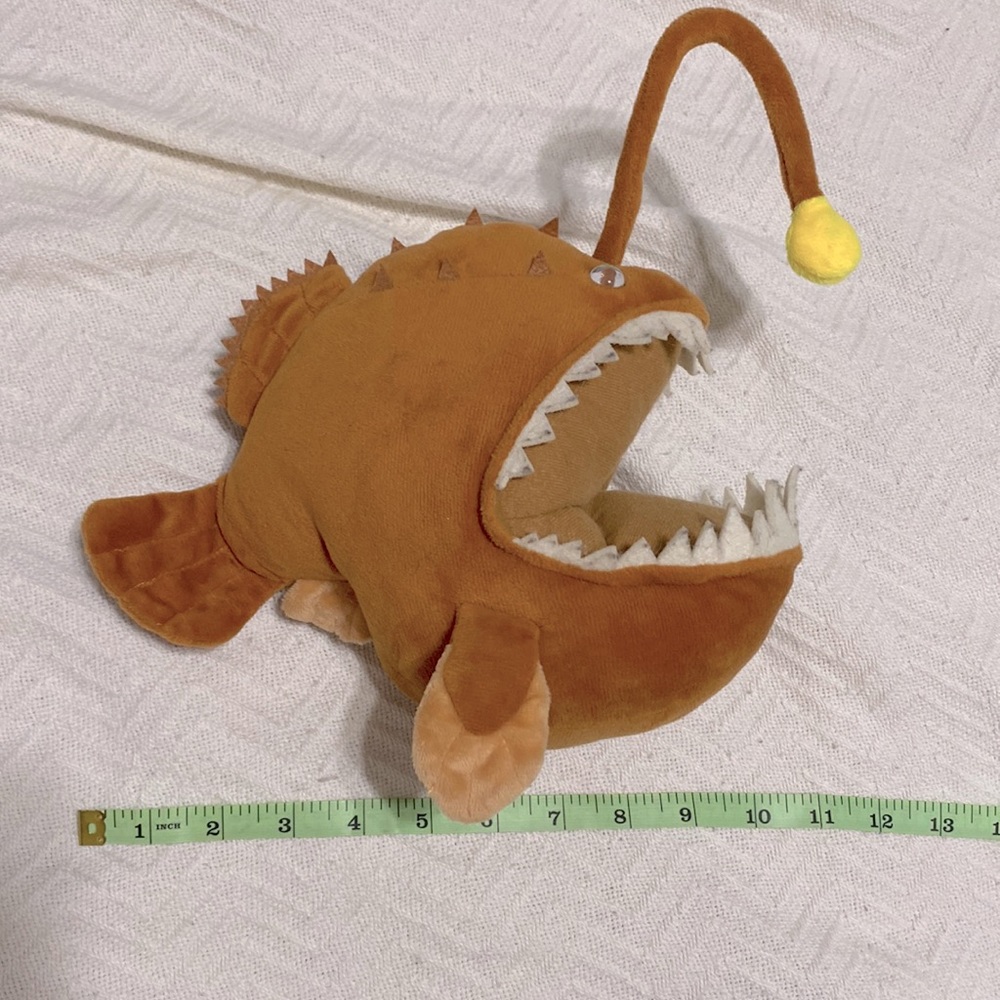 Anglerfish Stuffie 10”